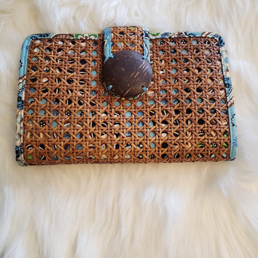 Vera Bradley RARE Tiki Clutch